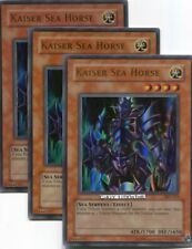 3 X YU-GI-OH KAISER SEA HORSE