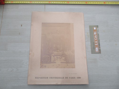 Photo expo universelle 1889 - universelle,