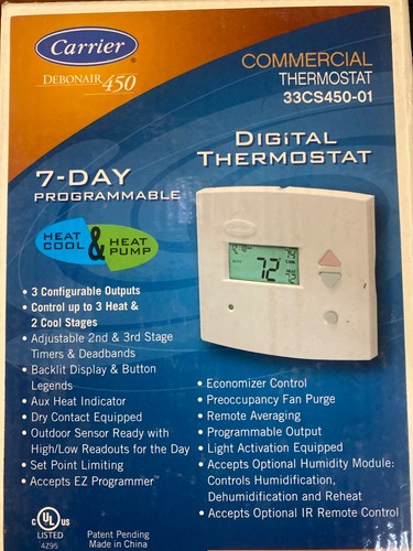 Day programmable thermostats - 7,