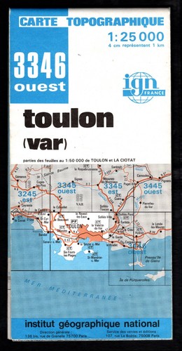 Carte randonnée ign - de, top