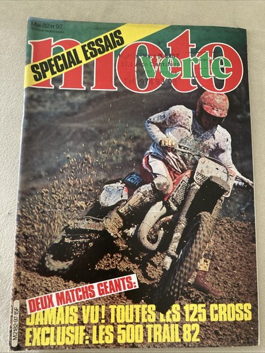 Moto verte 1982 toutes les - 97,
