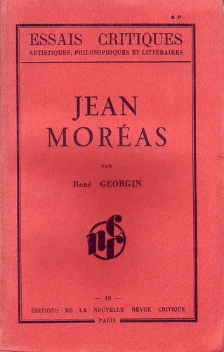 Jean moréas par réné - jean,