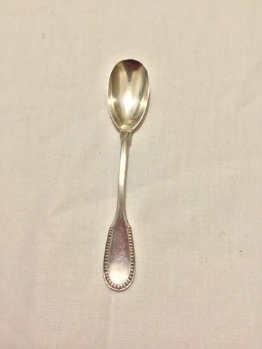 Cuillere oeuf argent massif - oeuf,