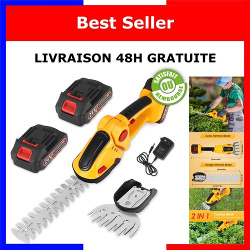 Cisaille gazon sans fil 24 - cisaille,