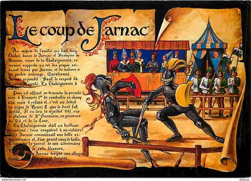 Carte postale jarnac - -,