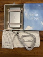Dior X Rimowa Silver Aluminiu
