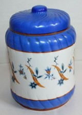 Pot à tabac en porcelaine