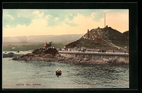 Dunoon castle hill carte - hill,,