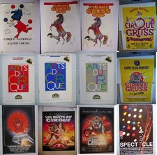 Lot 33 affiches cirque France années 80 à 2000 – 1 -  circus circo