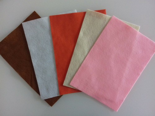 Lot feuilles de feutrine - feuilles,