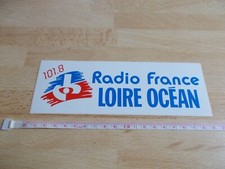 Autocollant RADIO FRANCE LOIRE OCÉAN