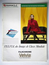 Brochure FUJI -  FUJICHROME VELVIA