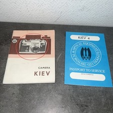 Notice Mode D’emploi Appareil Photo Kiev 4