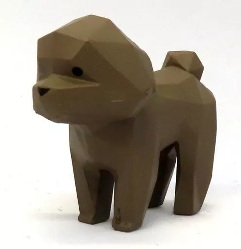 Mini figurine jouet caniche