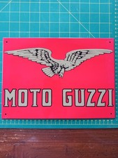 Plaque publicitaire automobile n°68 Moto Guzzi