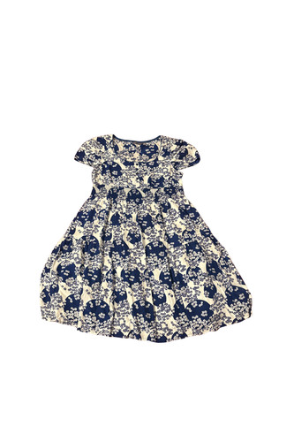 Marisfrolg blue white silk - &,