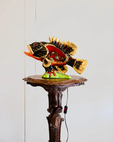 Julia lampe poisson n 928 - lampe, n°928
