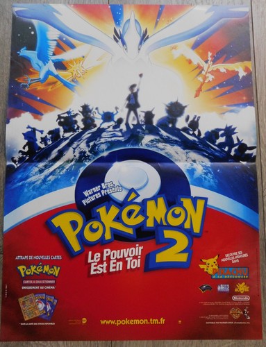Pokemon affiche originale - 2,