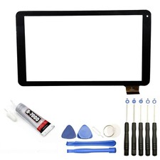 VITRE ECRAN TACTILE POUR LOGICOM L-EMENT TAB 1001 1040 1043 HK10DR2496 +OUTILS