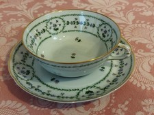 Grande Tasse à thé ou déjeuner Bernardaud Barbeaux porcelaine Limoges France