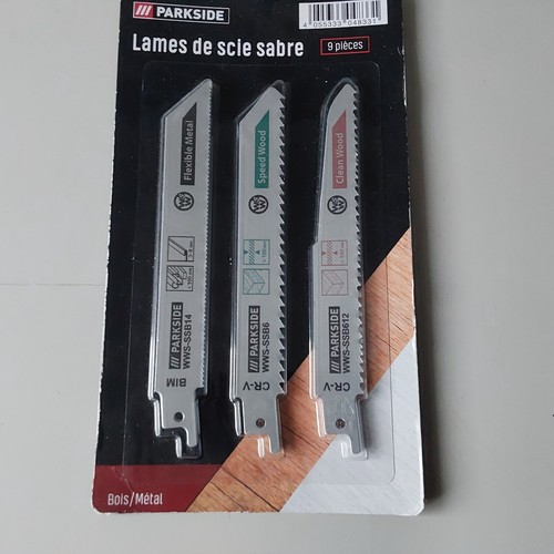 Set lames de - lames,