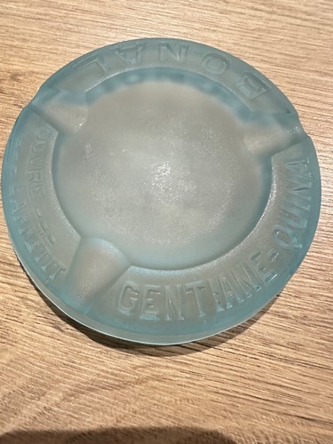 Rare cendrier bleu - ,