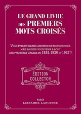 Le Grand livre des Premiers mots croisés | Cunow Yves | état bon