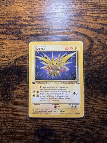 Carte pokémon elector - carte, –