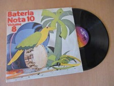 BATERIA NOTA 10 volume 8 - LATIN FOLK BRAZIL BATUCADA TOP TAPE Lp 1982