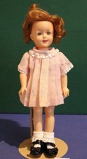 Shirley Temple Doll by Ideal, 12"  St-12, eyes open/close