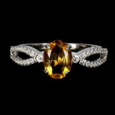 925 Bague en Argent Ovale