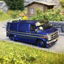 GMC Vandura, bleu métallisé