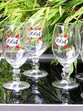 6 verres à bière 1664