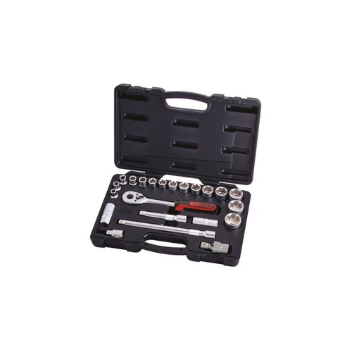 Coffret douilles 2 ks - douilles, 1/2