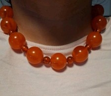 Bijoux / Ethnique / Berbères / Maroc Collection : Collier Femmes . Perles Ambré 
