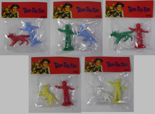 10 Figurines PVC Rintintin