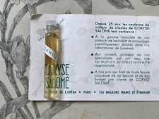Ancienne miniature de parfum CORYSE SALOME Ylanga- Paris