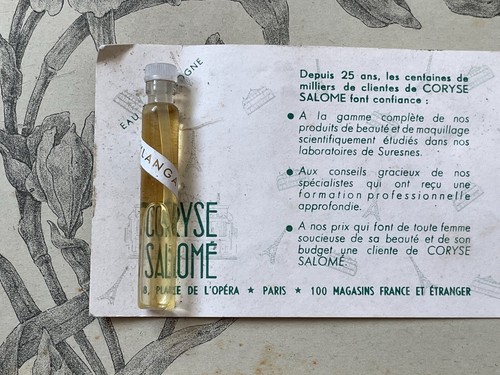 Ancienne miniature parfum - ancienne,