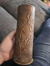 Obus Ancien Ww1 Travail Poilu Artisanat Tranchee 