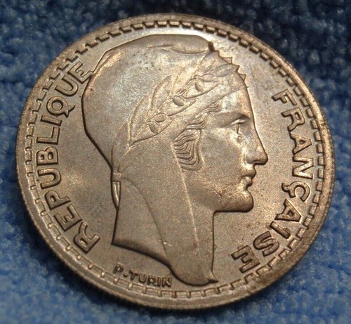 Unc france republic - au/unc,