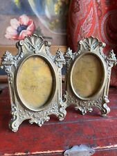 Paire de Petits Cadre Bronze