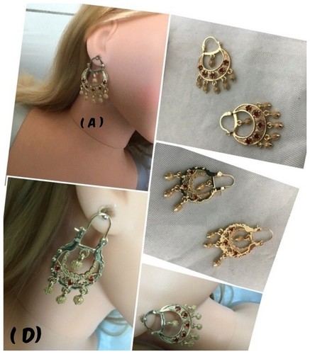 Boucle oeille creole style - d’oeille,