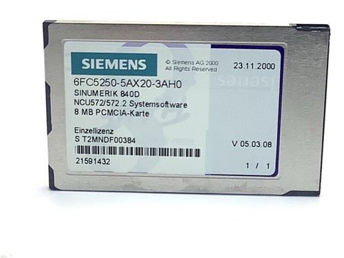 6fc5250 5ax20 3ah0 siemens - 6fc5250-5ax20-3ah0,