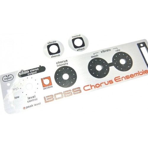 Front panel plate for - panel,