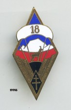 Insigne , 18 Rgt