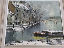 Tableau huile sur toile 