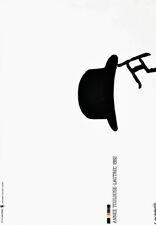 ROMAN CIESLEWICZ Année Toulouse-Lautrec 1992, CIBACHROME UNIQUE pour une affiche