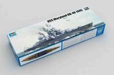 USS Maryland BB-46 1945 1/700
