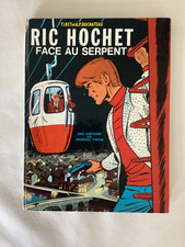 Ancienne BD Ric Hochet 8 - Ric Hochet face au serpent EO 1969 Lombard Tibet BE