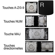 Touche de Clavier Français pour LENOVO Legion Y540-15IRH / Y540-17IRH